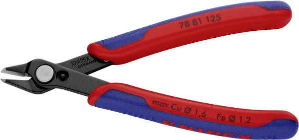 Knipex Super-Knips 78 81 125 pro elektroniku a jemnou mechaniku kleště na plošné spoje  s fazetou  125 mm