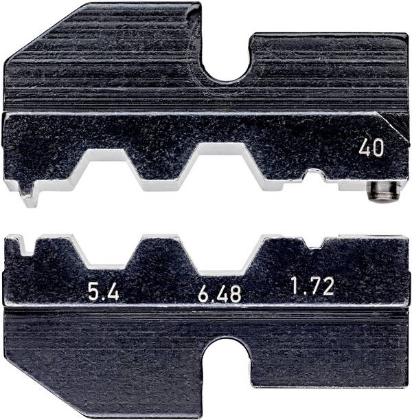 Knipex  97 49 40 krimpovací nástavec koaxiální konektor   RG58, RG59, RG62, RG71, RG223  Vhodné pro značku (kleště) Knipex 97 43 200, 97 43 E, 97 43 E AUS, 97 43 E UK, 97 43 E US