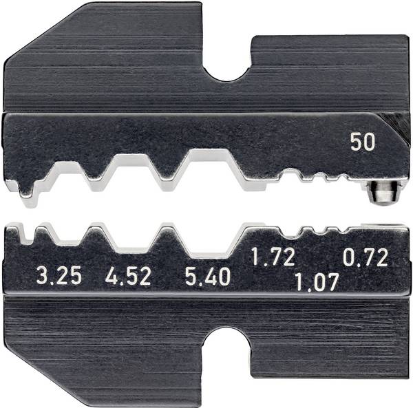 Knipex  97 49 50 krimpovací nástavec koaxiální konektor   RG174, RG58, RG188, RG316  Vhodné pro značku (kleště) Knipex 97 43 200, 97 43 E, 97 43 E AUS, 97 43 E UK, 97 43 E US