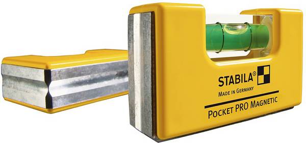 Stabila POCKET PRO MAGNETIC 17768 mini vodováha  7 cm  1 mm/m Kalibrováno dle: bez certifikátu