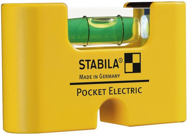 Stabila POCKET ELECTRIC 17775 mini vodováha   70 mm  1 mm/m