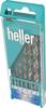 Heller 17735 D HSS sada spirálových vrtáku do kovu 6dílná 2 mm, 3 mm, 4 mm, 5 mm, 6 mm, 8 mm Cobalt DIN 338 válcová stopka 1 sada