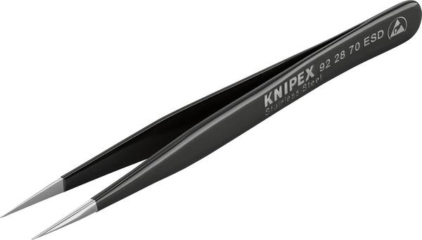 Knipex 92 28 70 ESD  jemná pinzeta, špičatá, jemná, 110 mm