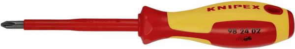 Knipex  98 24 02 VDE křížový šroubovák PH 2 Délka dříku: 100 mm DIN EN 60900