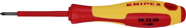 Knipex  98 25 00 VDE křížový šroubovák PZ 0 Délka dříku: 60 mm DIN EN 60900