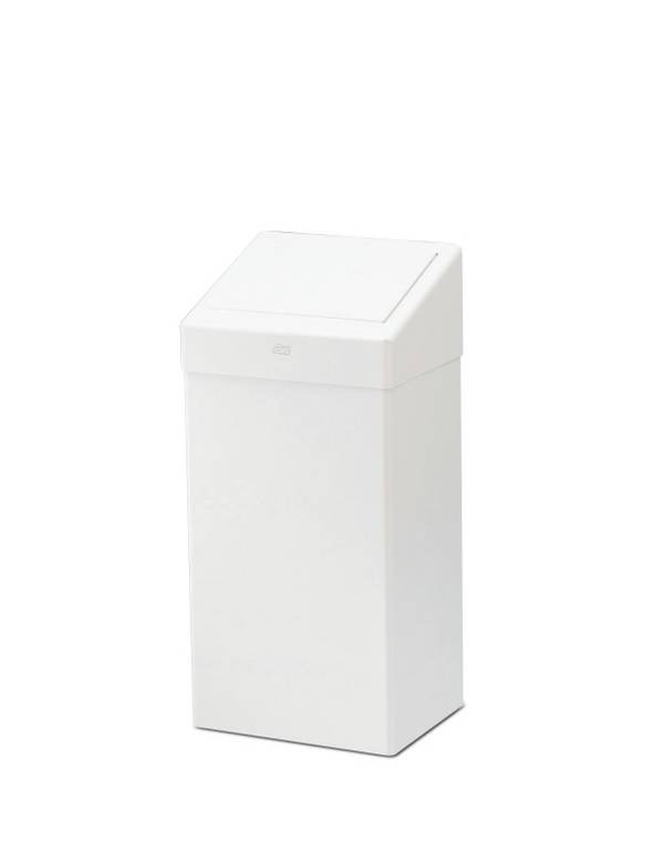 TORK System B1 228000 odpadkový koš, 50 l, kov, (š x v x h) 341 x 706 x 258 mm, bílá, 1 ks