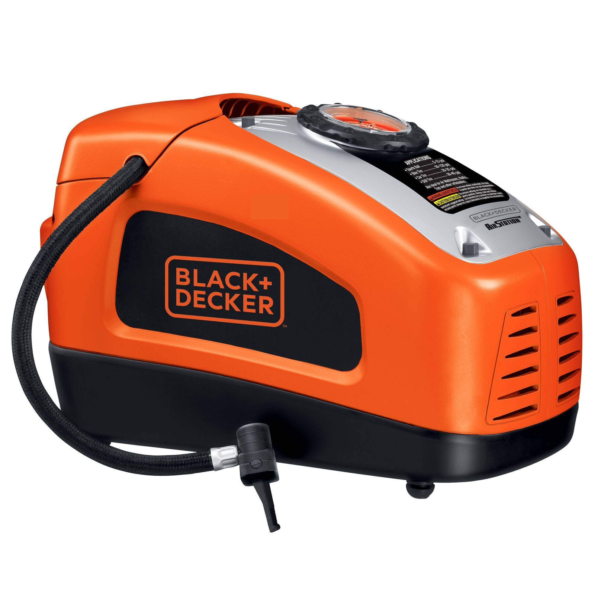 Black & Decker ASI300-QS, ASI300-XJ, kompresor, 11 bar, dvojitá hlava, digitální displej, automatické vypnutí-3