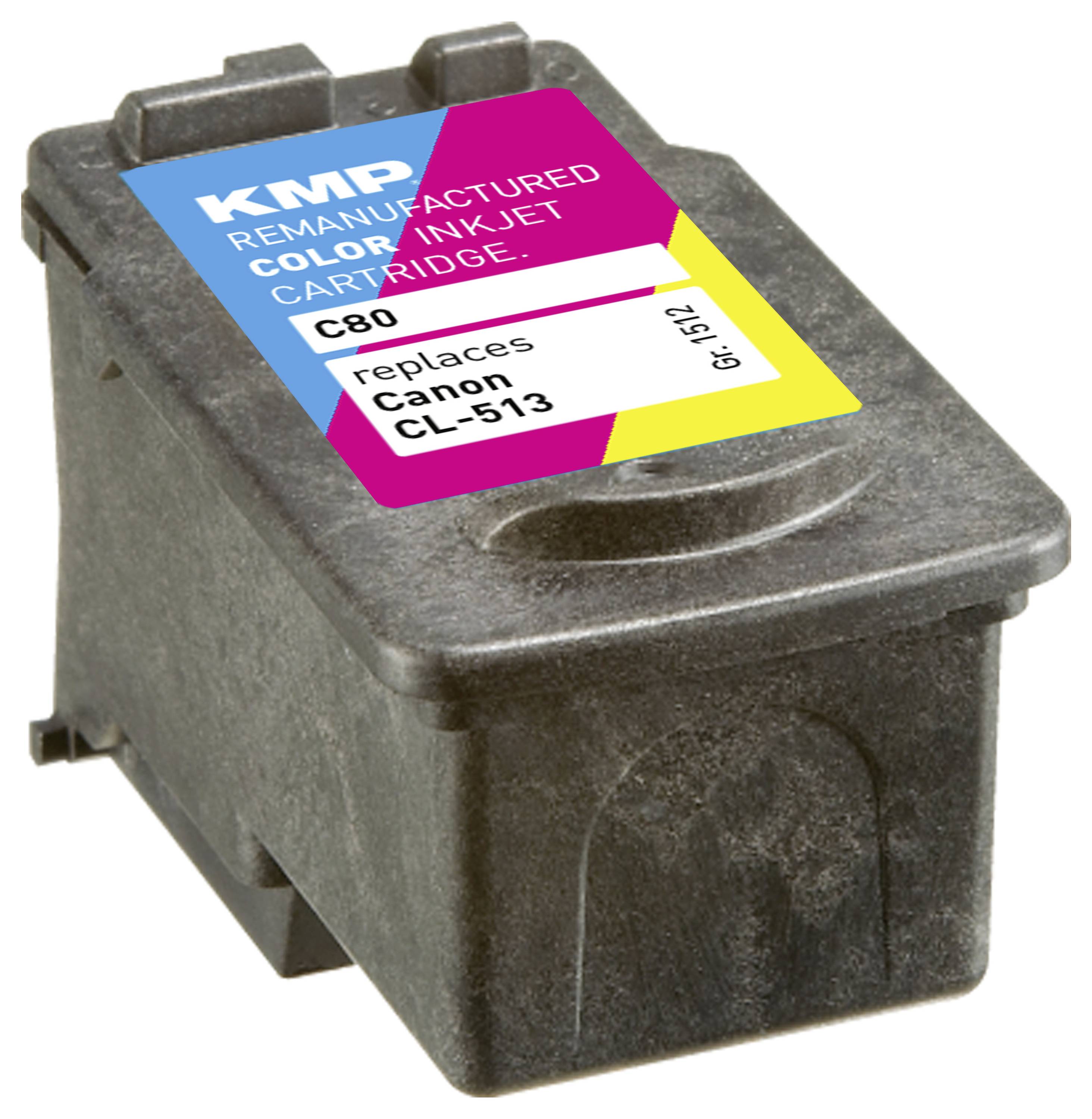 KMP Ink náhradní Canon CL-513 kompatibilní barva C80 1512,4530-2