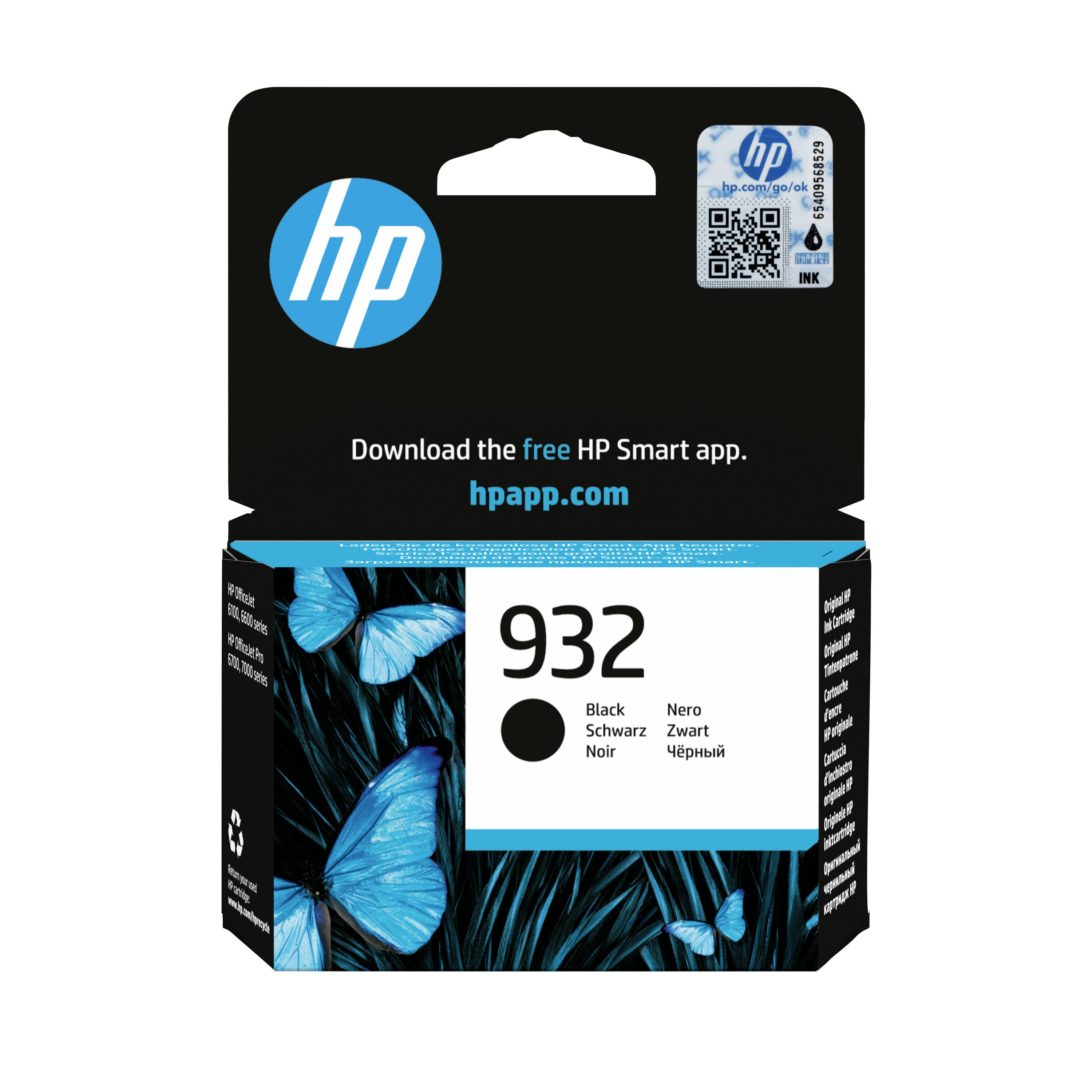 HP Ink 932 originál černá CN057AE Inkousty