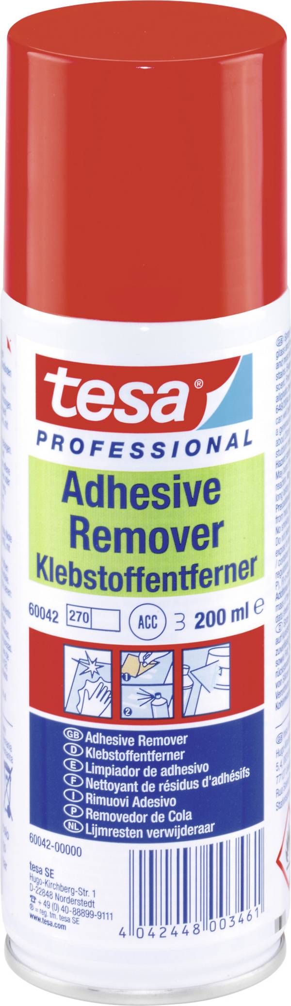tesa Tesa® Adhesive Remover 200 ml 60042-00000-00  200 ml