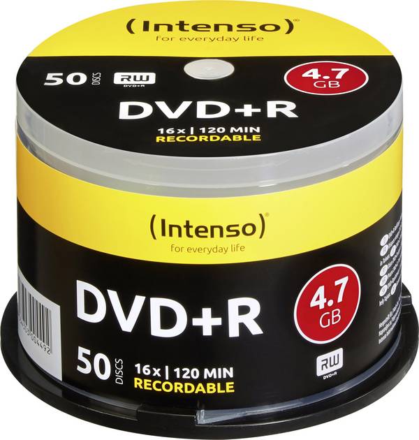 Intenso 4111155 DVD+R 4.7 GB 50 ks vřeteno