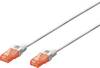Digitus DK-1614-100/WH RJ45 síťové kabely, propojovací kabely CAT 6 U/UTP 10.00 m bílá bez halogenů, s ochranou 1 ks