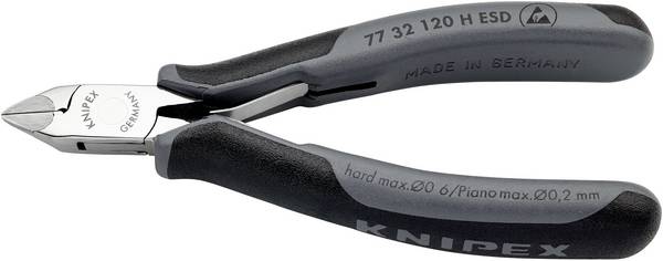 Knipex  77 32 120 H ESD ESD boční štípací kleště s fazetou  120 mm