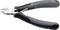 Boční štípací kleště Knipex s šedými a černými rukojeťmi, s nápisem 'MADE IN GERMANY', vhodné pro jemné řezací práce.