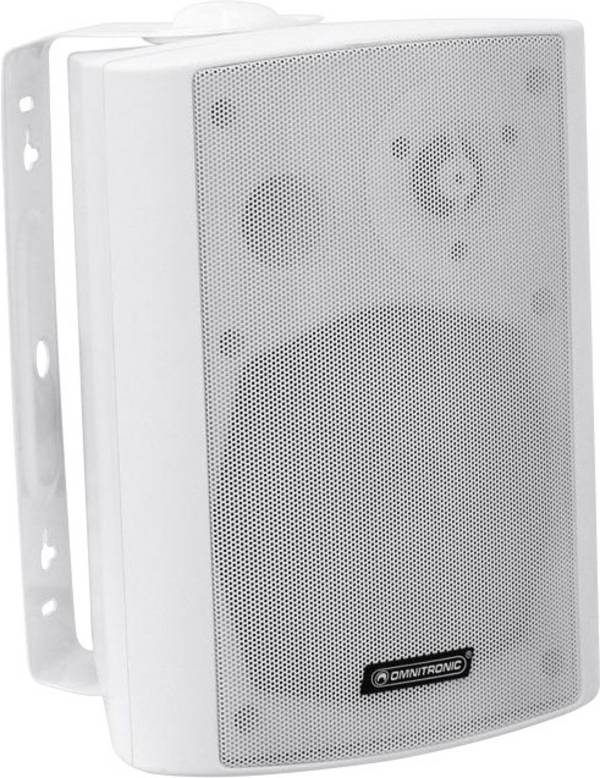 Omnitronic WP-5W ELA nástěnný reprobox 30 W bílá 1 ks