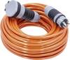 AS Schwabe 62261 napájecí prodlužovací kabel, 16 A, oranžová, 25.00 m