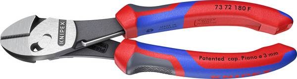 Knipex TwinForce 73 72 180 F dílnu silové boční štípací kleště s fazetou  180 mm