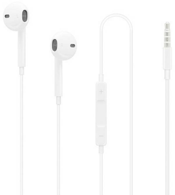Apple EarPods  kabelová  bílá