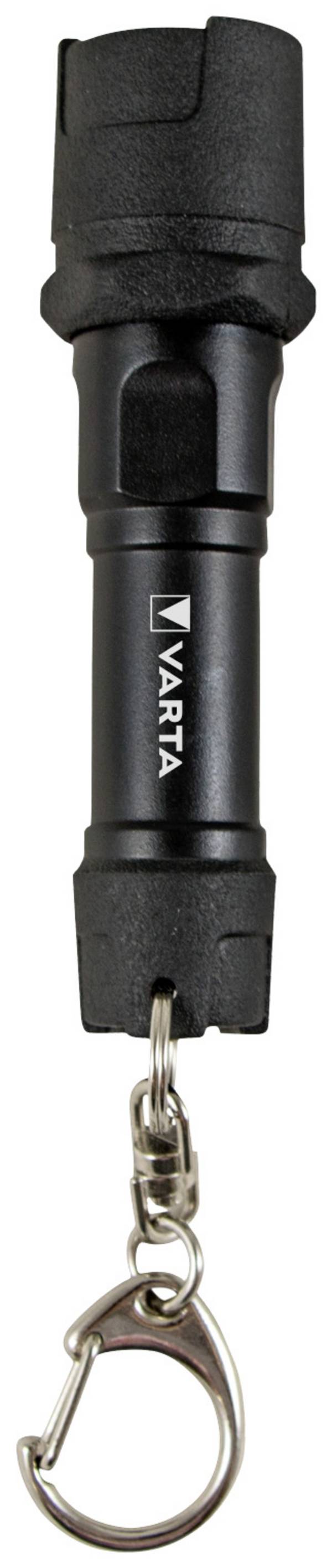 <br>  Varta<br>  Indestructible Key Chain Light<br>  16701101421<br>  LED<br>  mini kapesní svítilna<br>  <br>  na baterii<br>  12 lm<br>  3.5 h<br>  19 g<br>