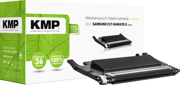 KMP náplň do tiskárny náhradní Samsung CLT-K406S kompatibilní černá 1500 Seiten SA-T53