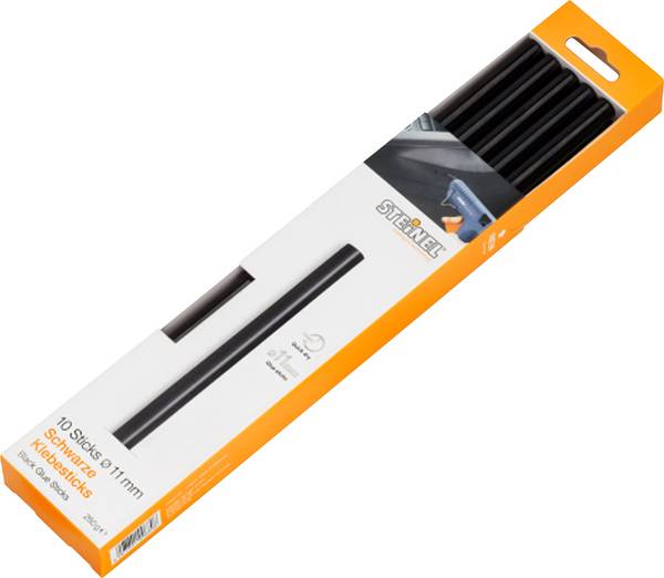 Steinel 006792 lepicí tyčinky 11 mm 250 mm černá 250 g 10 ks