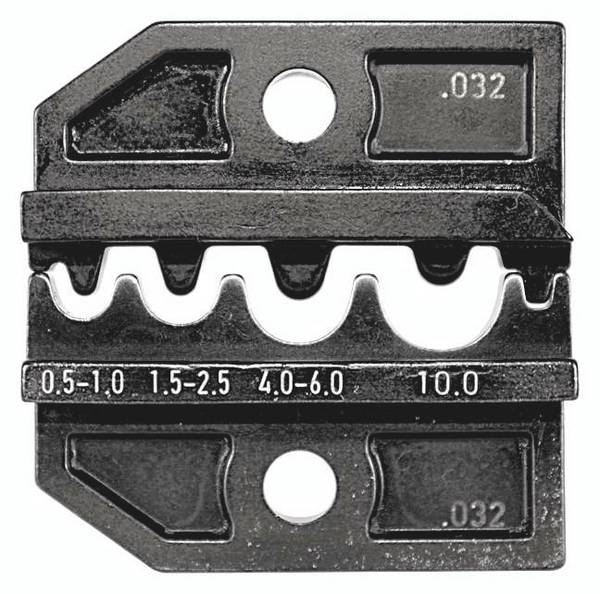 Rennsteig Werkzeuge "Rennsteig Werkzeuge" 624 032 3 0 krimpovací nástavec neizolované kabelové koncovky , neizolované spojky   0.5 do 10 mm²   Vhodné pro značku (kleště) Rennsteig Werkzeuge PEW 12