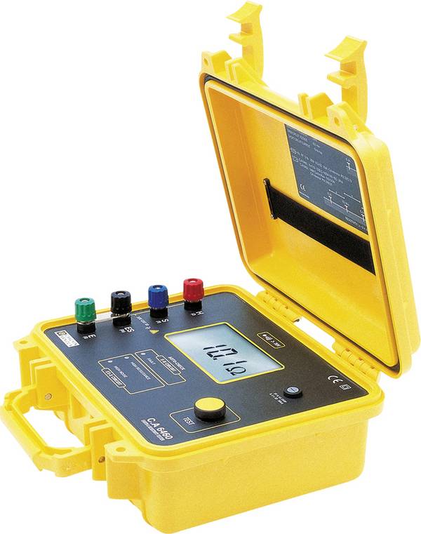 Chauvin Arnoux C.A 6460 tester uzemnění, 0.5 - 2000 Ω