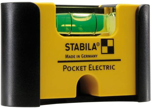 Stabila Pocket Electric 18115 mini vodováha   7 cm  1 mm/m