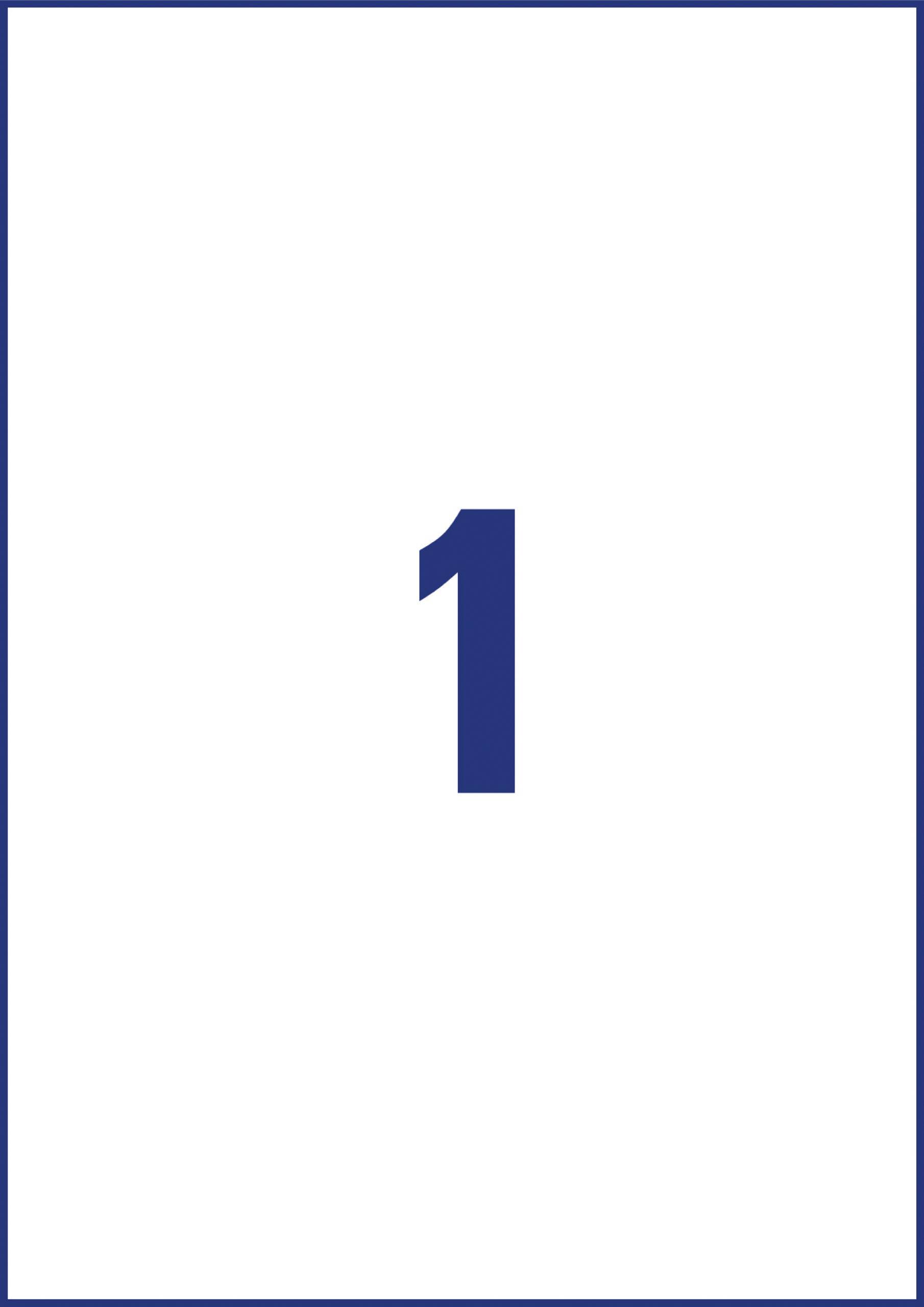 Číslo '1' v tmavě modré barvě umístěné na středu bílého pozadí.