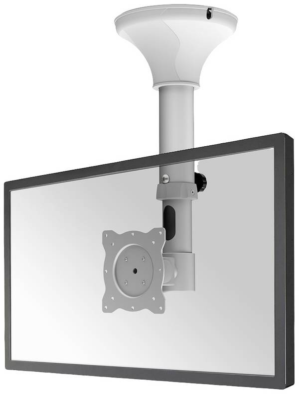 Neomounts FPMA-C025SILVER TV stropní držák 25,4 cm (10") - 76,2 cm (30") naklápěcí, nakláněcí, otočný, nastavitelná výška