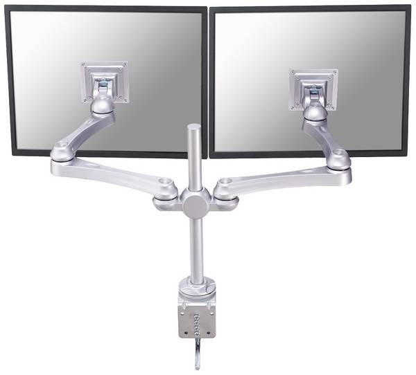 <br>  Neomounts<br>  FPMA-D930D<br>  <br>  držák na stůl pro monitor<br>  2 Displej: (s)<br>  25,4 cm (10") - 76,2 cm (30")<br>  stříbrná<br>  nastavitelná výška, naklápěcí, nakláněcí, otočný, odnímatelný<br>