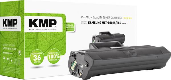 KMP náplň do tiskárny náhradní Samsung MLT-D101S kompatibilní černá 1500 Seiten SA-T61