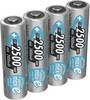 Ansmann maxE HR06 akumulátor AA, Ni-MH, 2500 mAh, 1.2 V, 4 ks