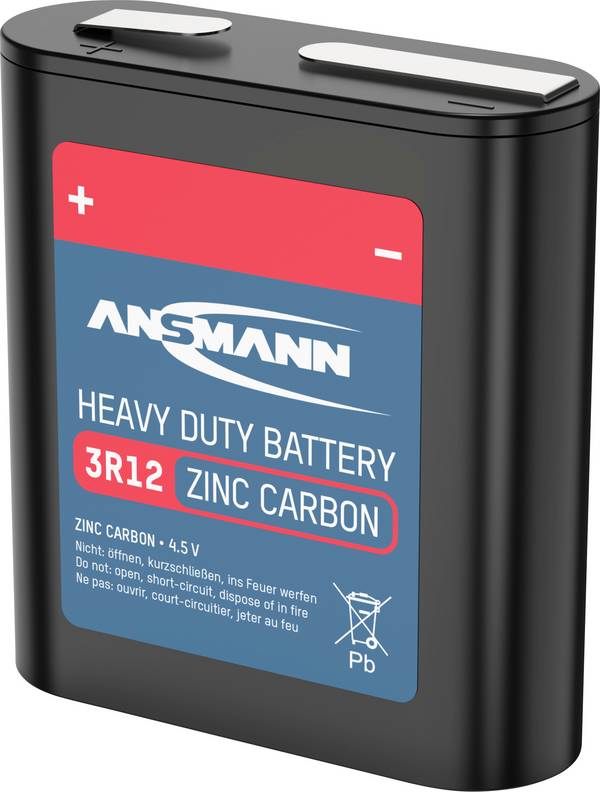 Ansmann 3R12 plochá baterie zinko-uhlíková 1700 mAh 4.5 V 1 ks