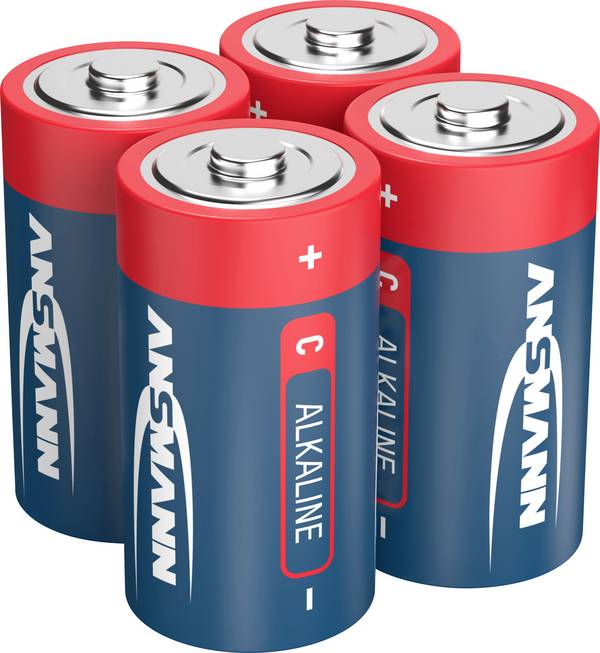 Ansmann LR14 Red-Line baterie malé mono C alkalicko-manganová 7000 mAh 1.5 V 4 ks