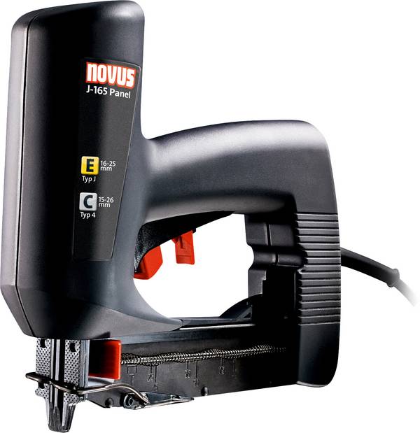 Novus Tools J 165 Panel, 110033041 elektrická sponkovačka, Typ 4 , dĺžka 15 - 26 mm