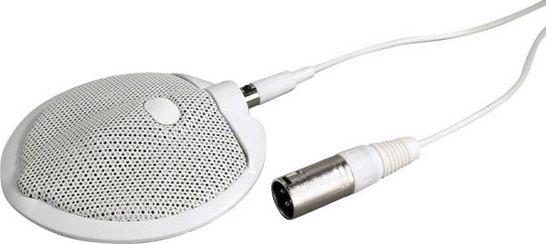 řečnický mikrofon Monacor ECM-302B/WS Druh přenosu:kabelový vč. kabelu