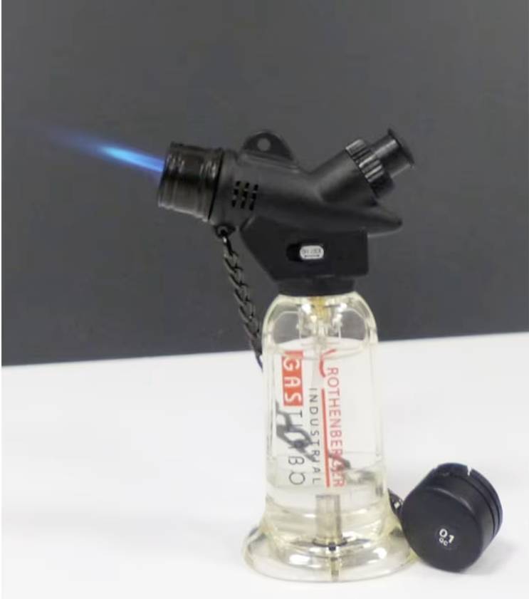 Rothenberger Industrial Pocket Torch plynový hořák 450 °C vč. piezozapalovač 1 ks-1