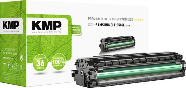 KMP Toner náhradní Samsung CLT-C506L kompatibilní  azurová 3500 Seiten SA-T65 3513,3003