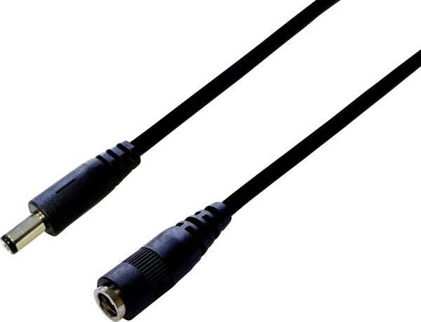BKL Electronic 072069 nízkonapěťový prodlužovací kabel nízkonapěťová zástrčka - nízkonapěťová zásuvka 5.5 mm 2.5 mm 5.5 mm 2.5 mm 3.00 m 1 ks