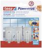 tesa POWERSTRIPS® Lepicí háček Small Classic chrom Množství: 3 ks