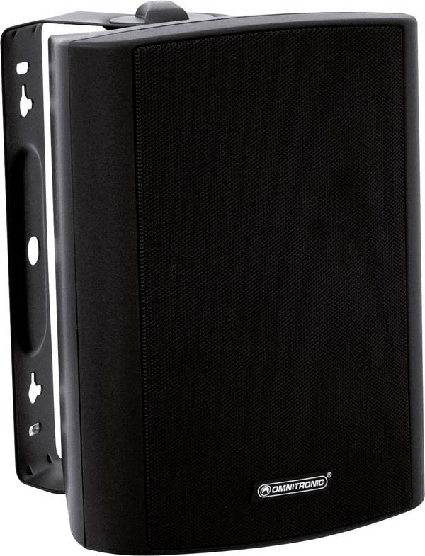 Omnitronic WP-5S ELA nástěnný reprobox 30 W černá 1 ks