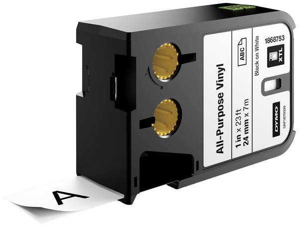 etikety DYMO 1868753 XTL Barva pásky: bílá Barva písma:černá 24 mm 7 m