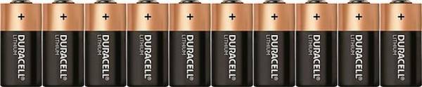 Duracell CR 123A fotobaterie CR-123A lithiová 1400 mAh 3 V 10 ks