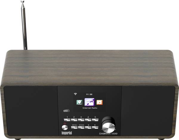 N/A Imperial DABMAN i200 V2 AUX, USB, LAN, internet, dřevo
