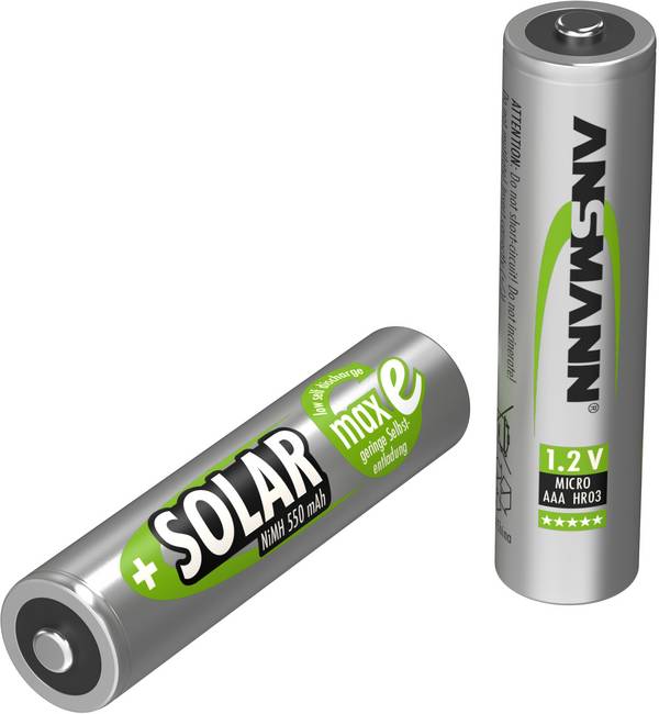 Ansmann HR03 Solar maxE akumulátor AAA Ni-MH 550 mAh 1.2 V 2 ks