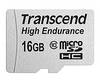 Transcend High Endurance paměťová karta microSDHC 16 GB Class 10 vč. SD adaptéru