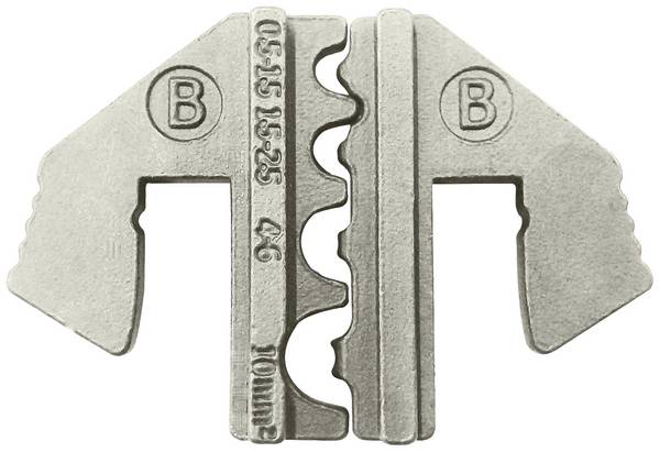 TOOLCRAFT PLE-0B Lisovací vložky Krimpovací nástavec pro izolovaná kabelová oka Vhodné pro značku (kleště): TOOLCRAFT PZ-500