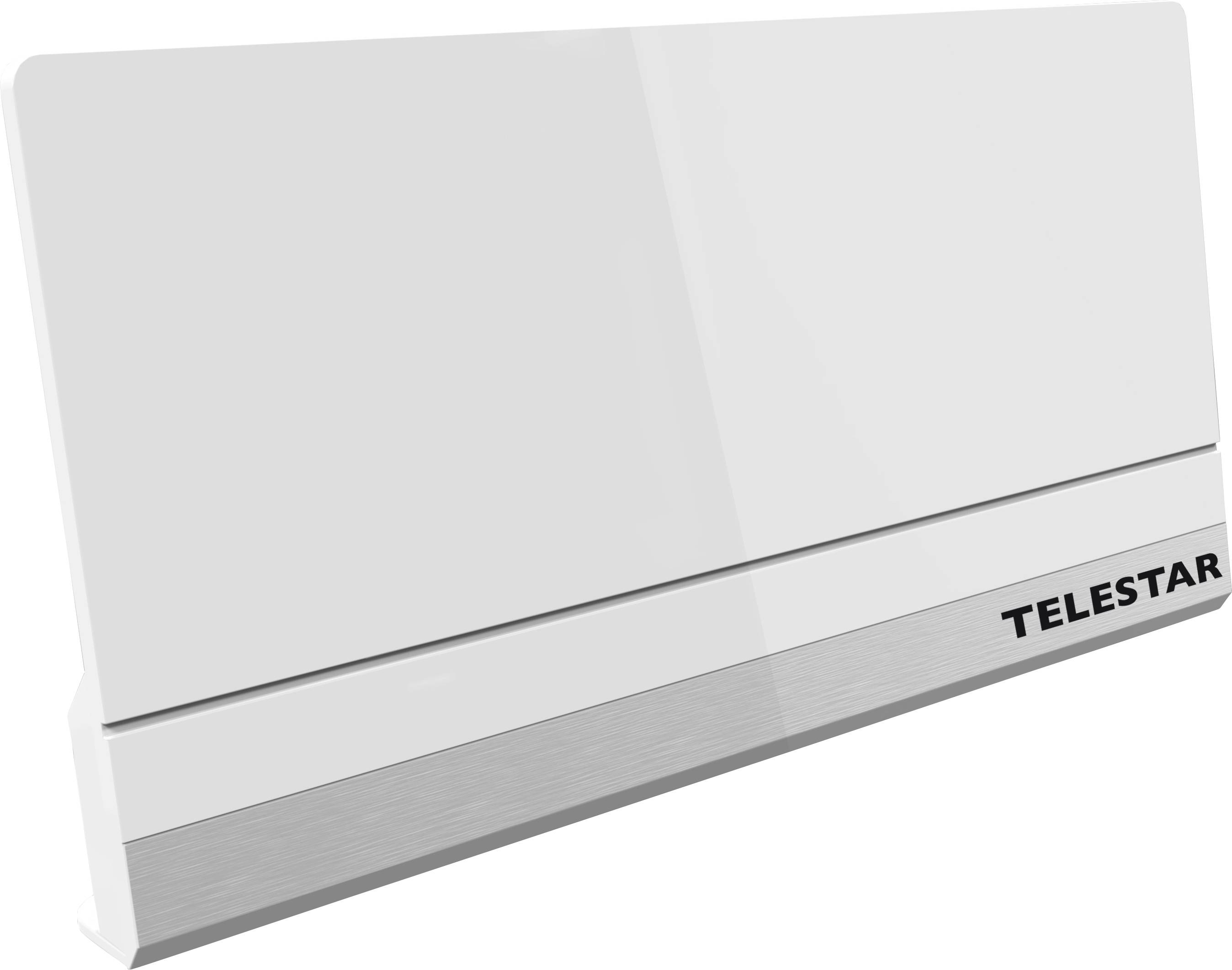 Telestar Antenna 9 Aktivní plochá DVB-T/T2 anténa vnitřní Zesílení: 45 dB bílá-0