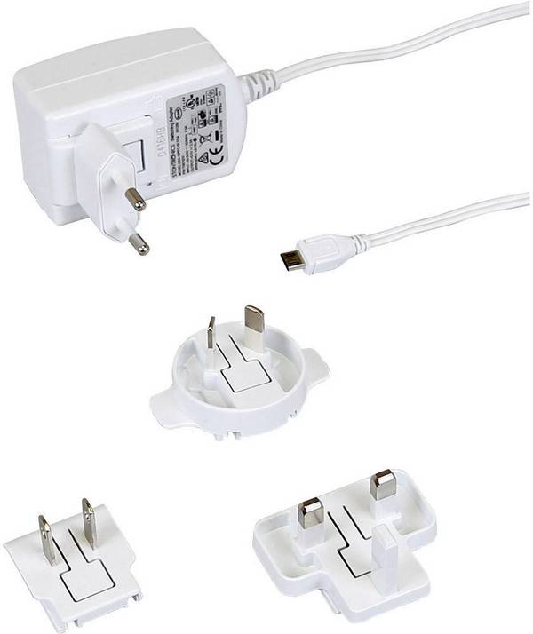 Raspberry Pi® T5875DV zásuvkový napájecí adaptér, stálé napětí Vhodné pro (vývojové sady): Raspberry Pi® Výstupní proud (max.) 2500 mA 1 x micro USB 2.0 zástrčka B